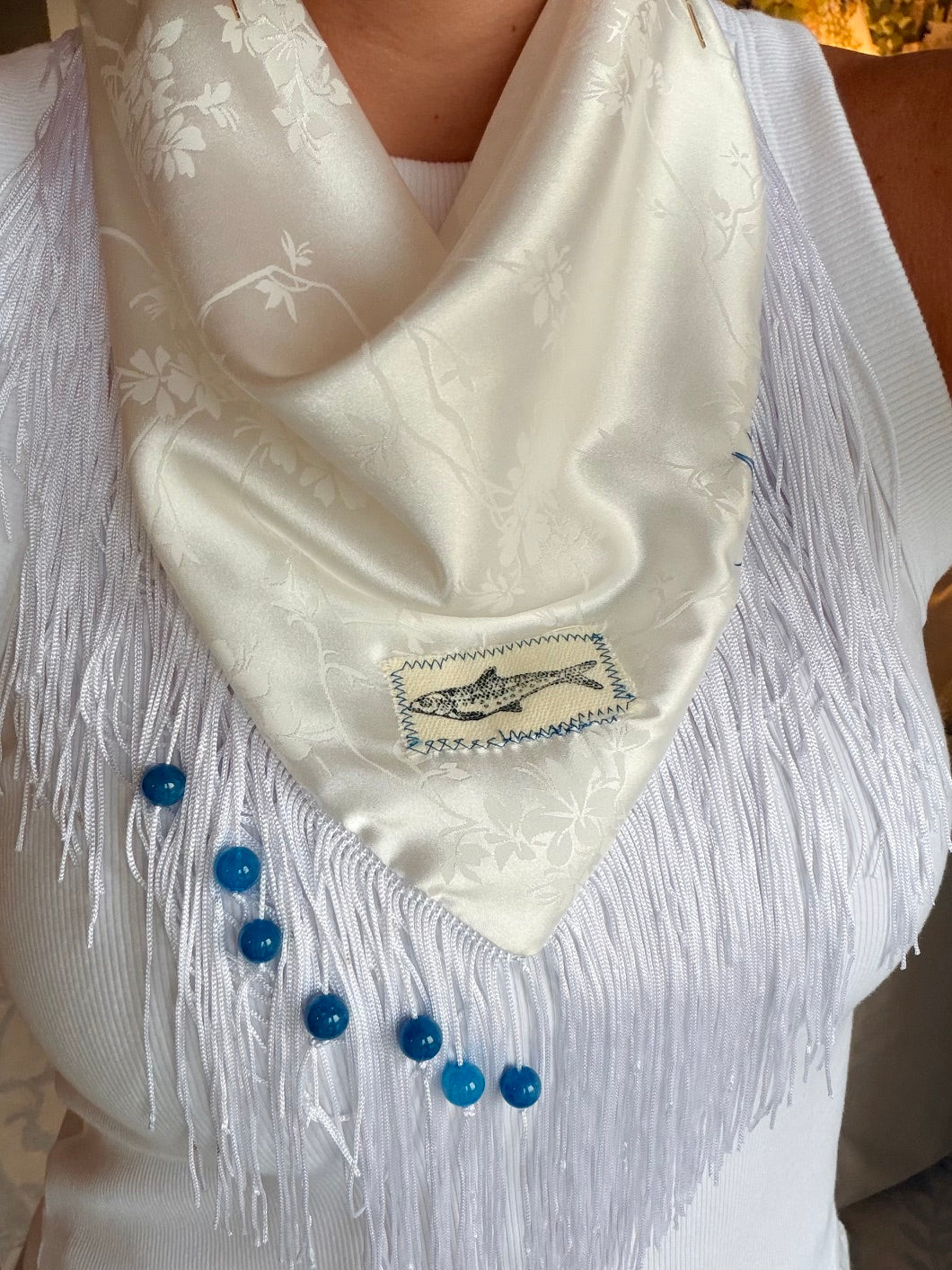 "She's a Catch" Scarf / Reversible