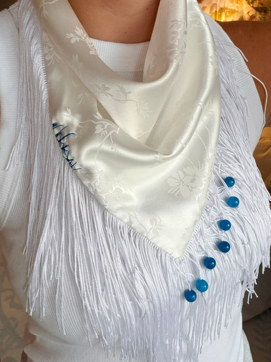 "She's a Catch" Scarf / Reversible
