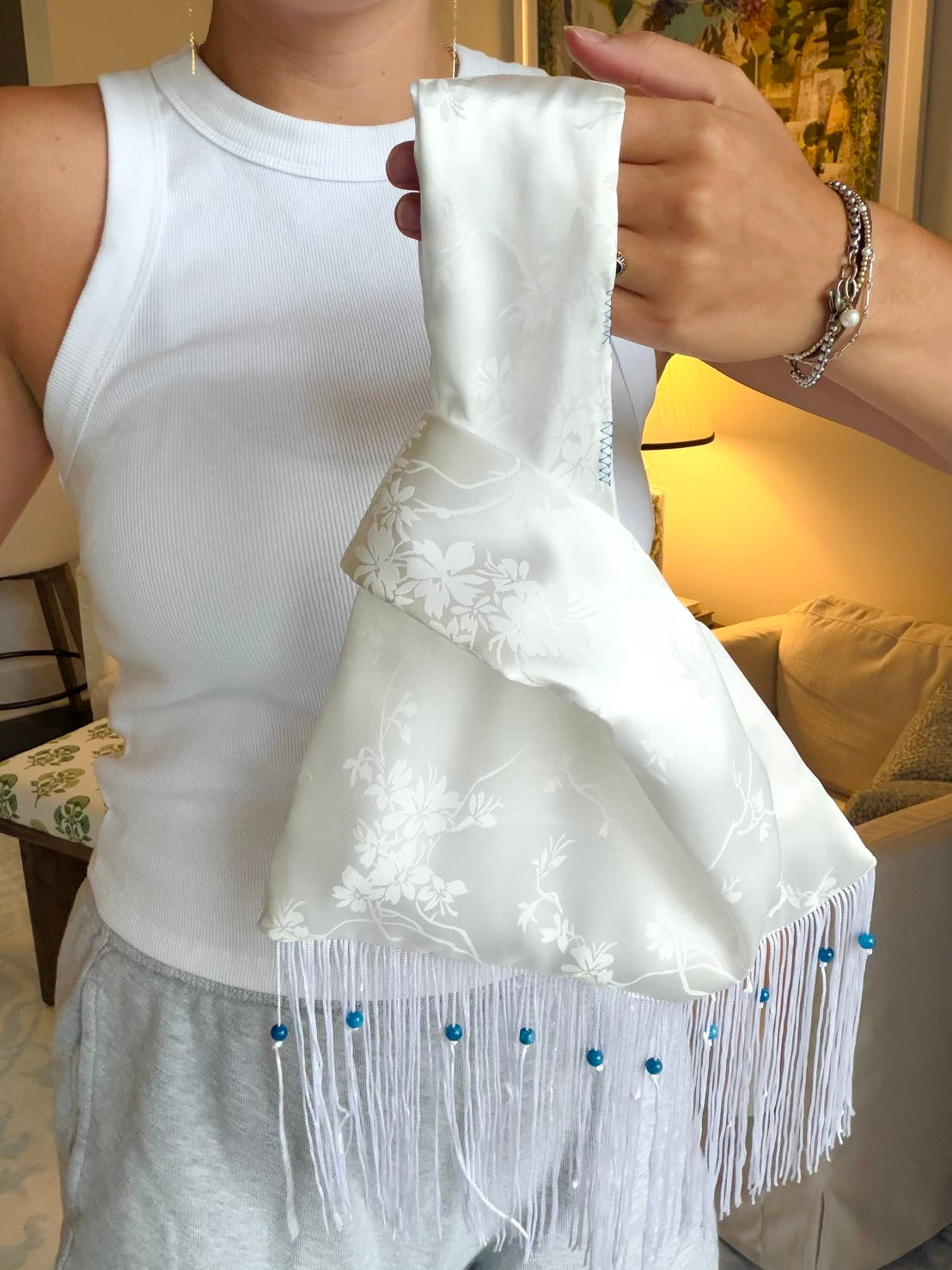"She's a Catch" Knot Bag